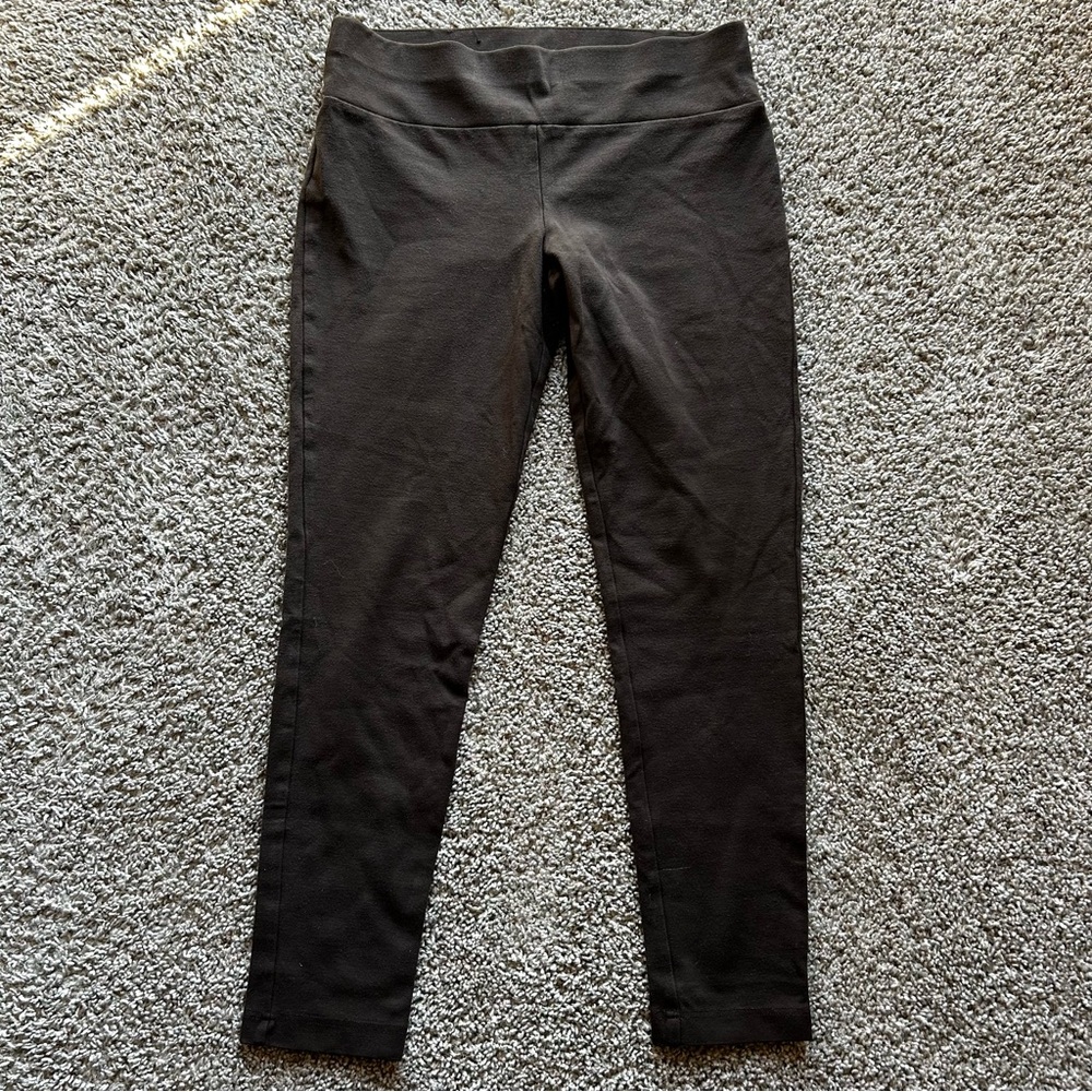 INC International Concepts Brown High-Rise Stretch Leggings